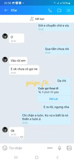 Ảnh đánh giá gái gọi